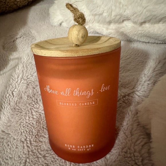 Rose Garden Other - Rose Candle “Above All Things Love” Rose Garden 8 oz 227 gram Never been lit.